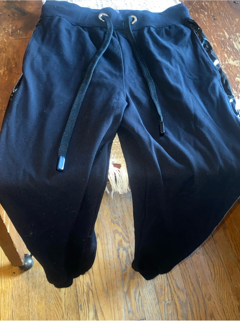 Womans black NO KA'OI luxury activewear pants size small